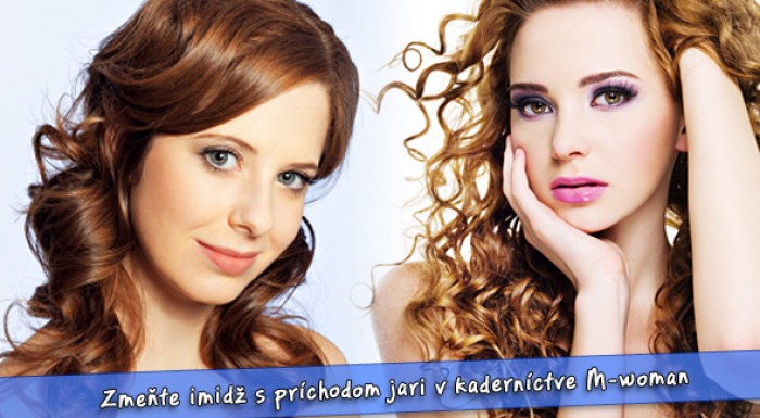 Kadernícky balíček v M-woman: farbenie + melír, strih a styling.