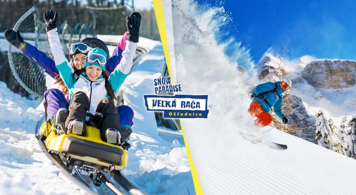 1-denný skipas v Snowparadise Veľká Rača