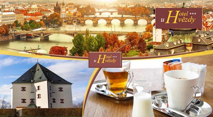 Poznávanie Prahy - Hotel U hvězdy*** blízko centra