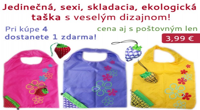 Jedinečná, sexi, skladacia a ekologická. To je akt