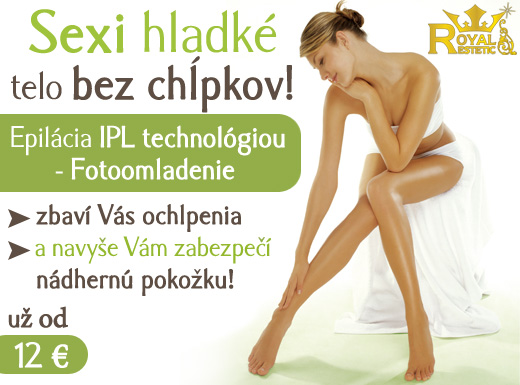 Buďte sexy a zbavte sa nežiaduceho ochlpenia vďaka