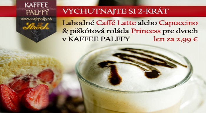 Pochutnajte si v kaviarničke KAFFEE PALFFY na voňa