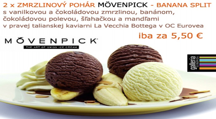 Osviežte sa čarovnou chuťou zmrzliny MÖVENPICK v t