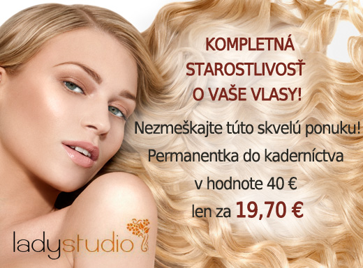 Nechajte si rozmaznávať Vaše vlasy! <br/ >Permanen
