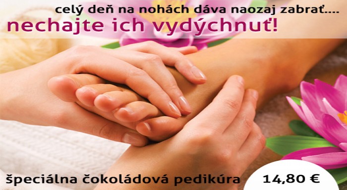 Namočte svoje nožičky do belgickej čokolády, aj on