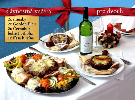 Choďte v novom roku na príjemnú večeru pre dvoch –