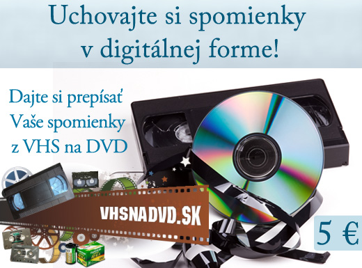 Vašu svadbu, stužkovú, či dovolenky si budete môcť