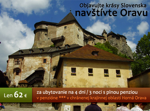 Vymeň stres za hory na 4 dni: kvalitné ubytovanie 