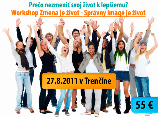 Zmena je život - Správny image je život! Navštívte