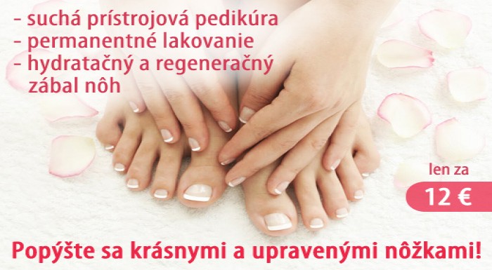 Popýšte sa nádhernými a upravenými nôžkami! Suchá 