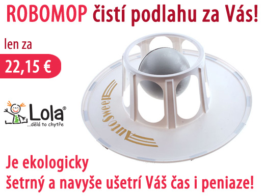 ROBOMOP uprace za Vás! Výborná, praktická a ekolog