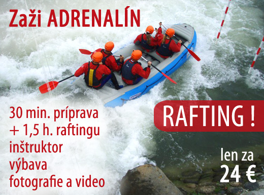 Chýba Vám adrenalín? My Vám ho dodáme so skvelou 5