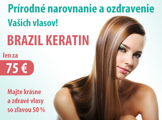 Prírodné narovnanie a ozdravenie vlasov - BRAZIL K