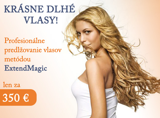 Profesionálne PREDLŽOVANIE VLASOV - ExtendMagic. V