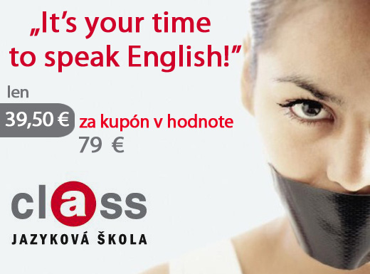 Kupón na jazykové kurzy 