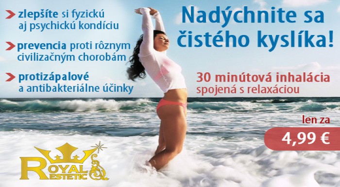 Nadýchnite sa čistého kyslíka, zbavte sa stresu a 