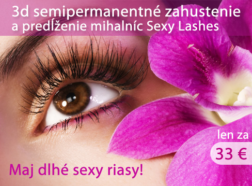 Sexy dlhé a husté riasy! 3d semipermanentné zahust