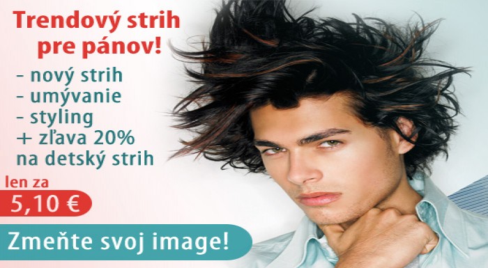 Nový trendový STRIH PRE PÁNOV! Strihanie, umývanie
