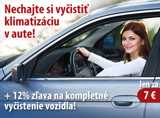 Nechajte si vo Vašom aute vyčistiť klimatizáciu le