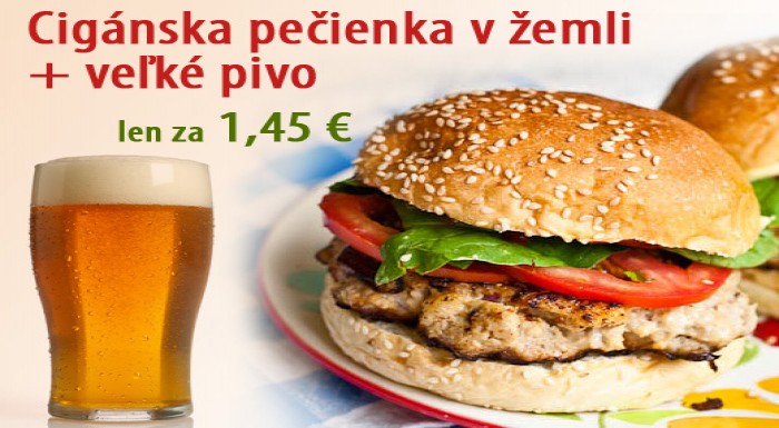 Pochutnajte si na skvelej cigánskej v žemli + veľk