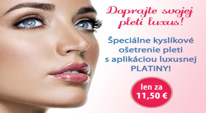 Nádherná pleť vďaka špeciálnemu kyslíkovému ošetre