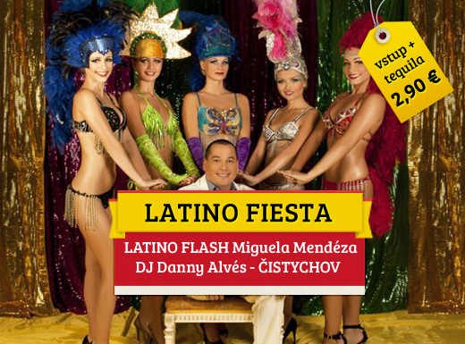 Zaži LATINO FIESTU s DJ-om Dannym Alvésom - ČISTYC