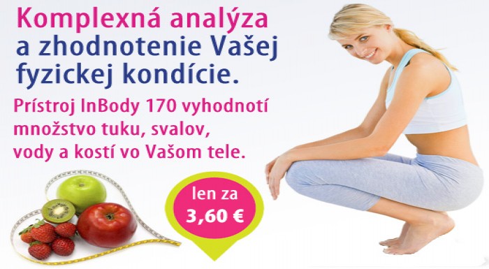 Nechajte si urobiť komplexnú ANALÝZU VÁŠHO TELA a 