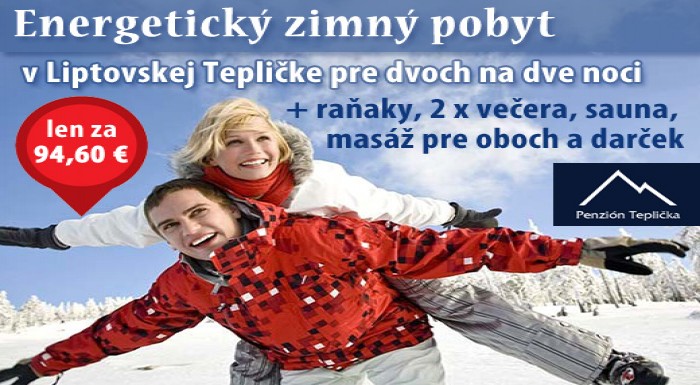 Skvelý tip na darček! Nezabudnuteľný zimný pobyt v