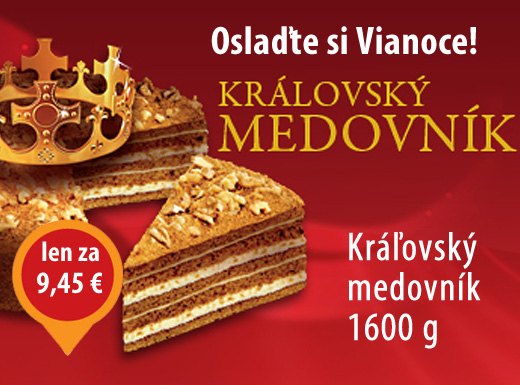 Oslaďte si Vianoce! Potešte svojich blízkych kráľo