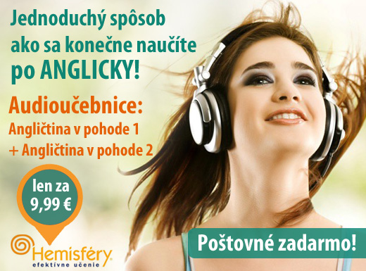 Naučte sa po ANGLICKY! Vyskúšajte praktické audiou