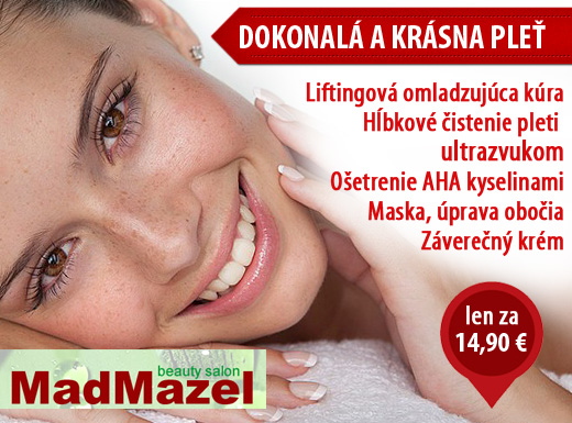 Nádherná a bezchybná tvárička vďaka liftingovému o