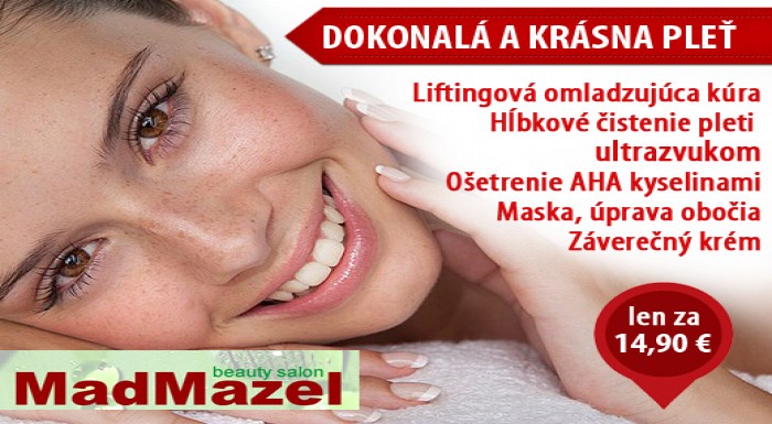 Nádherná a bezchybná tvárička vďaka liftingovému o