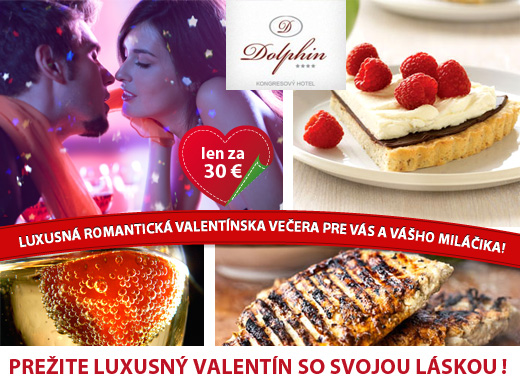 Zažite naozajstný Valentínsky luxus! Romantická ve