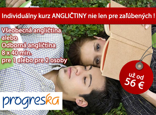 Individuálny kurz anglického jazyka nie len pre za