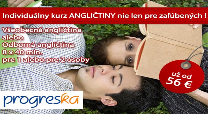 Individuálny kurz anglického jazyka nie len pre za