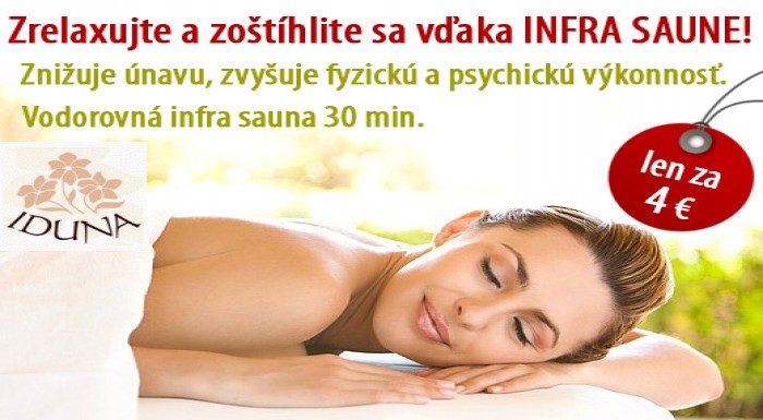 Vyskúšajte na vlastnej koži blahodárne účinky INFR