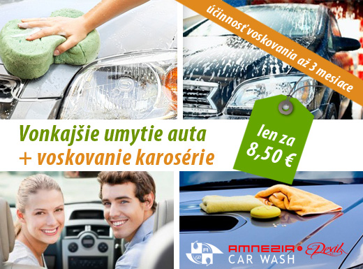 Jarné upratovanie pre Vaše auto! Ručné vonkajšie u