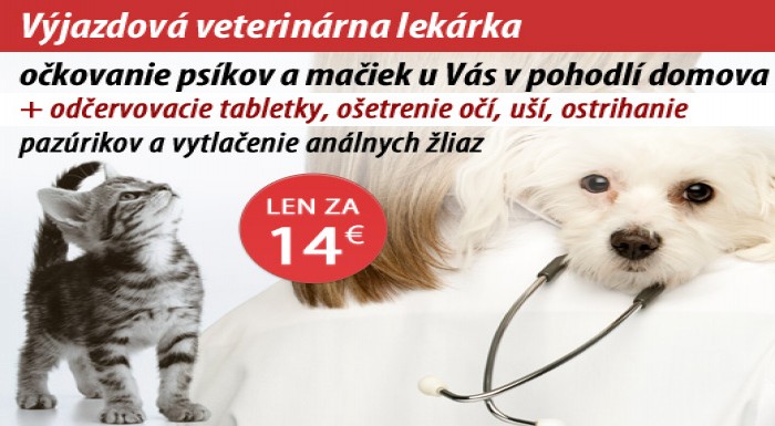 Výjazdová veterinárna lekárka ponúka očkovanie psí