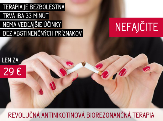 Zbavte sa Vášho najhoršieho zlozvyku - FAJČENIA! Ú