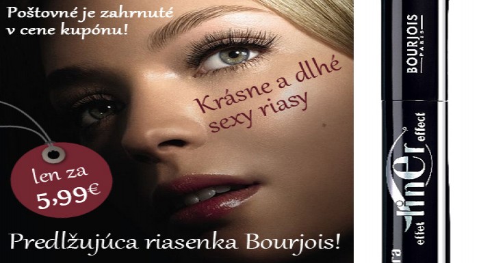 Krásne dlhé sexy riasy vďaka predlžujúcej riasenke