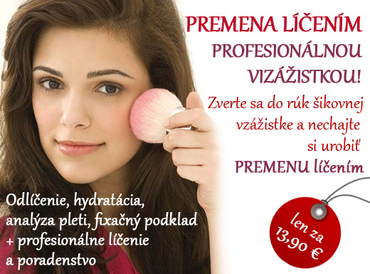 Zverte sa do rúk profesionálnej vizážistke a zažit