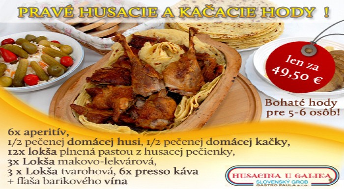 Tejto ponuke neodoláte! Bohaté husacie a kačacie h