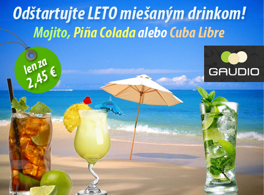 Privítajte leto osiežujúcim miešaným drinkom! Moji