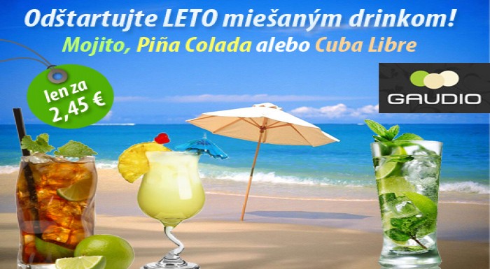 Privítajte leto osiežujúcim miešaným drinkom! Moji