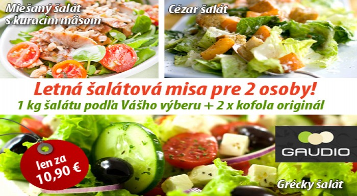 Pochutnajte si vo dvojici na výbornej šalátovej mi