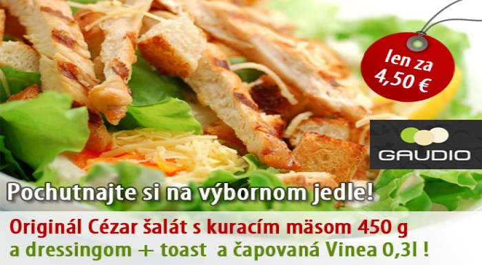 Príďte si pochutnať na výbornom jedle do reštaurác