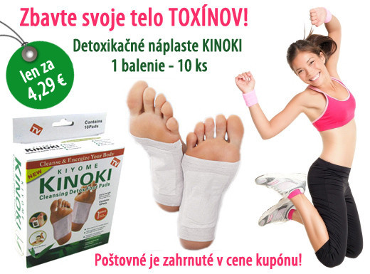 Vyskúšajte DETOXIKAČNÉ NÁPLASTE! Zbavia Vaše telo 