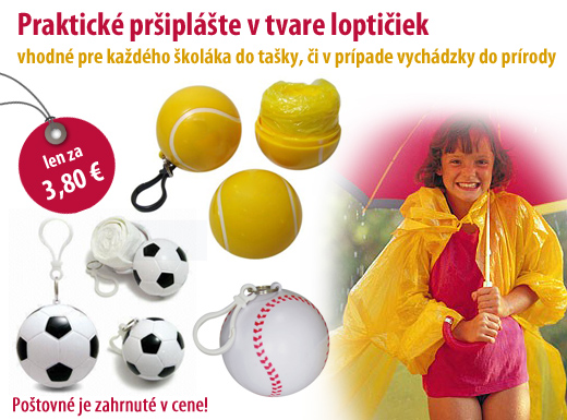 Skvelý detský pršiplášť pre všetkých školákov v tv