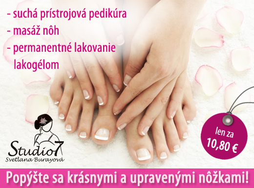 Skrášlite si nôžky do sandálok! Kompletná starostl