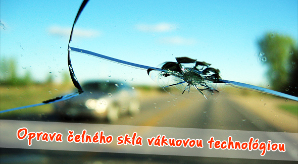 Oprava čelného skla prevratnou vákuovou technológiou ROGER´S.